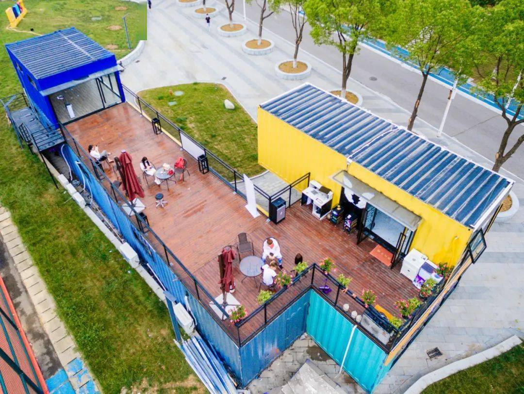 招生季|西苑新地標!“信大藕遇”集裝箱文創街區正式亮相