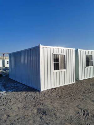 烏海彩鋼集裝箱,工地住人彩鋼房,集裝箱吊裝房