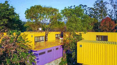 集裝箱變形記 當(dāng)工業(yè)風(fēng)邂逅時尚感，打造別樣研學(xué)基地